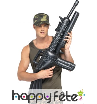 Mitraillette gonflable géante