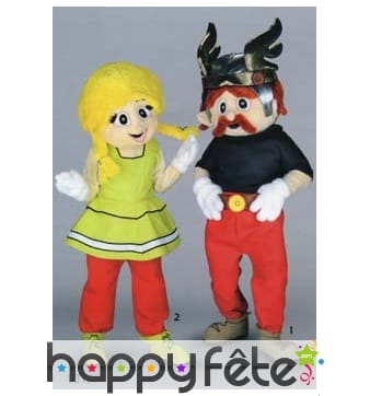 Mascotte gaulois, homme ou femme