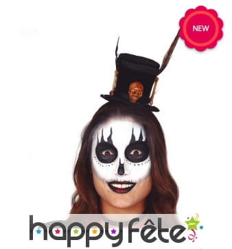 Mini haut de forme vaudou pour adulte