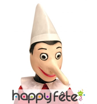 Masque intégral de Pinocchio pour adulte