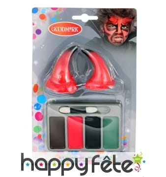 Mini kit maquillage diable