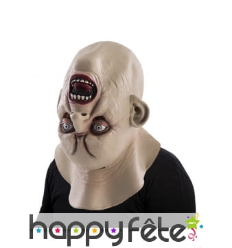 Masque monstre visage inversé pour adulte