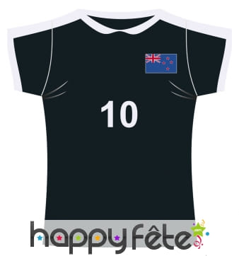 Maillot Nouvelle Zélande en carton