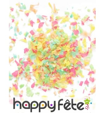 Mini sachet confettis ignifugé multicolore