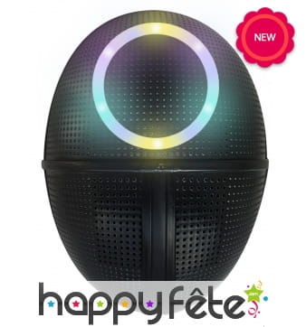 Masque Squid Game rond Lumineux