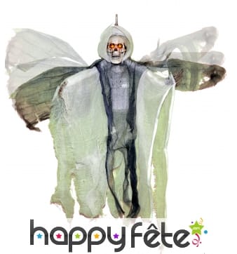 Monstre squelette qui bouge, lumineux.