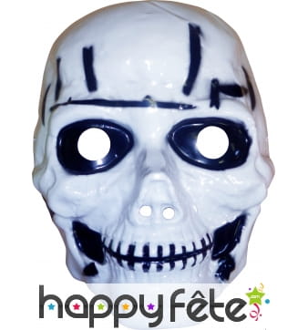 Masque tete de mort pour enfant