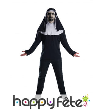 Masque The nun avec t-shirt pour adulte