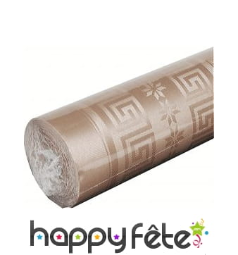 Nappe daim damassée 1.20m x 6 m