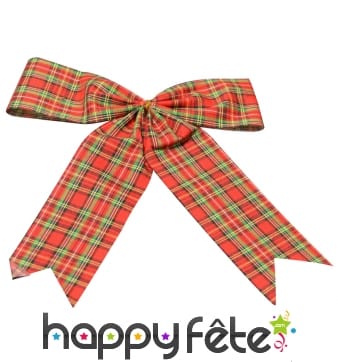 Noeud ecossais de décoration, 30 x 20cm