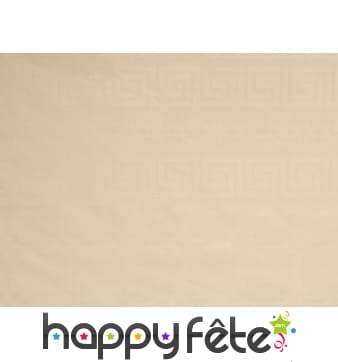Nappe ivoire pastel damassée 1.20m x 6m