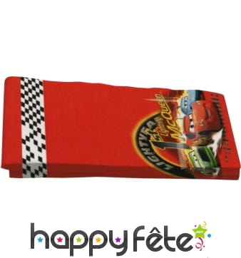 Nappe pliée Cars