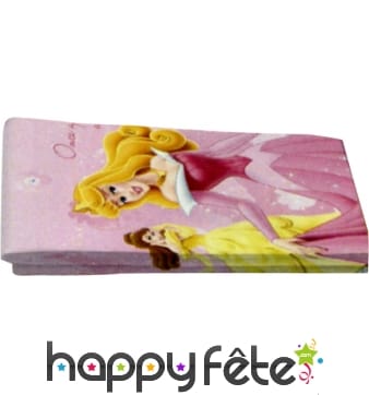 Nappe pliée princesse Disney