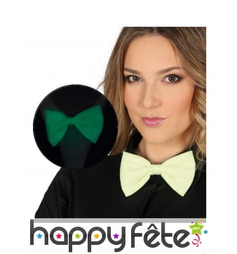 Noeud papillon phosphorescent pour adulte