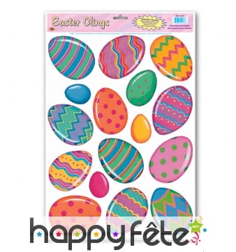 Oeufs de pâques auto-statiques