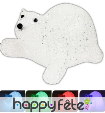 Ours polaire lumineux