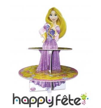 Présentoir à cupcakes Raiponce