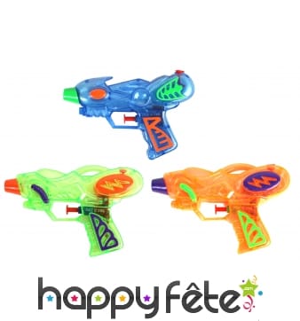 Pistolet à eau futuriste