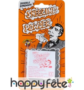 Poudre à éternuer