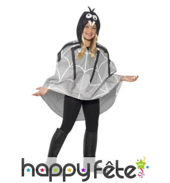 Poncho araignée imperméable pour enfant