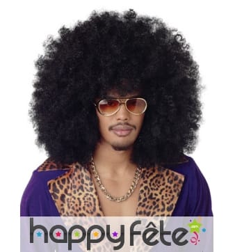 Perruque afro xxl noire