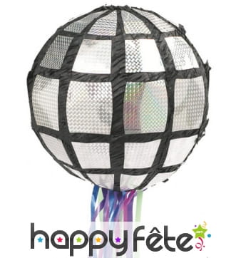 Pinata boule à facettes