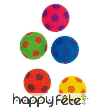 Petite balle de foot lumineuse