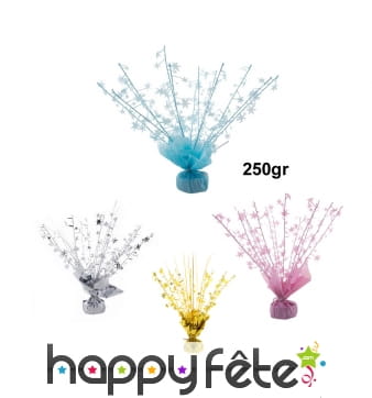 Poids ballon étoilés de 250gr