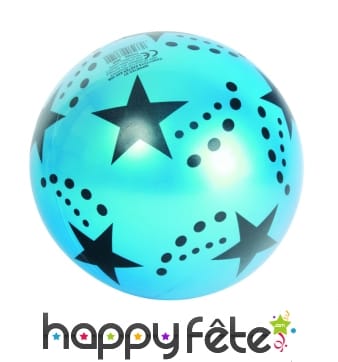 Petit ballon motifs étoiles, 18cm