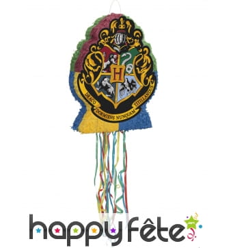 Pinata blason Poudlard Harry Potter de 50 x 43 cm
