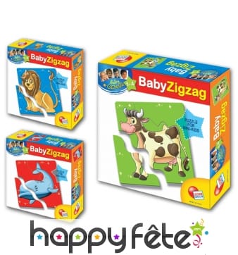 Puzzle baby zigzag