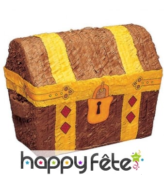 Pinata coffre au trésor