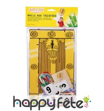 Pinata coffre aux trésors, modèle souple