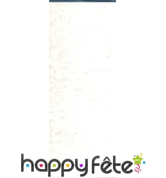 Papier crepon blanc de 50 x 200 cm