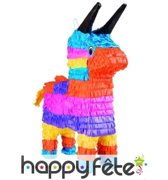 Pinata cheval coloré