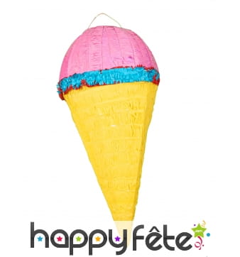 Pinata cornet crème glacée