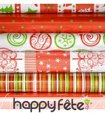 Papier cadeau de Noël fantaisie