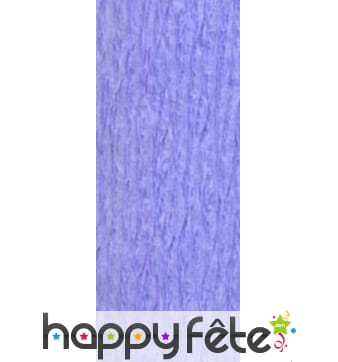 Papier crêpe décor bleu ciel de 0,70 x10 m