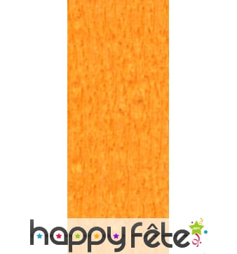 Papier crêpe décor jaune or de 0,70 x10 m