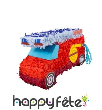 Pinata camion de pompier de 52cm