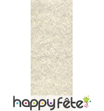 Papier crepon ivoire de 50 x 200 cm