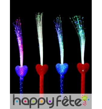 Plumeau coeur lumineux