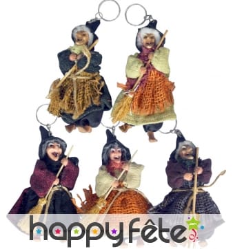 Porte clef sorcière