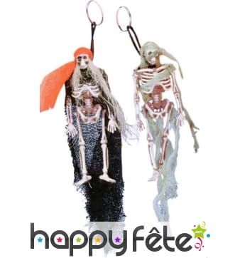 Porte clefs squelette