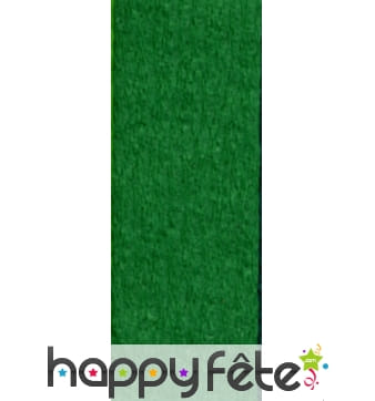Papier crepon vert de 50 x 200 cm