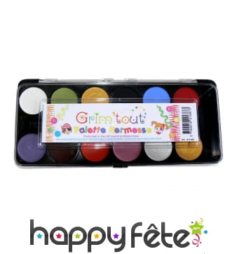 Palette de 12 couleurs, Grim Tout