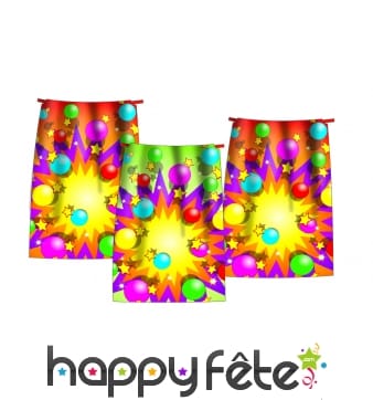 Paquet de 6 sachets anniversaire