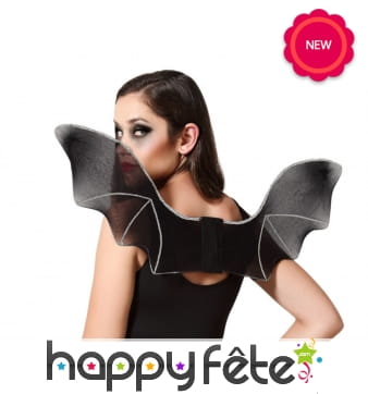 Paire d'ailes de chauve-souris pour adulte