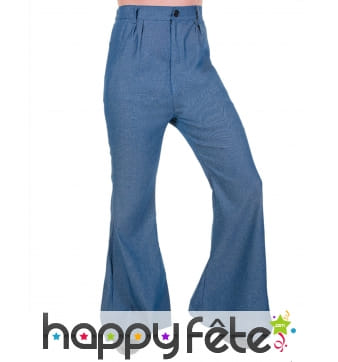 Pantalon disco couleur Jeans pour homme