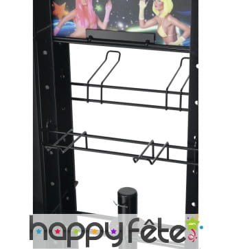 Présentoir double crochets